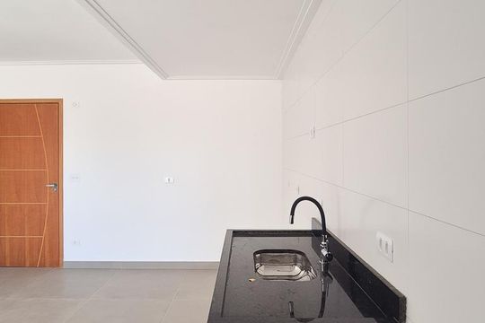 Cozinha de apartamento à venda com 2 quartos, 58m² em Jardim do Mar, São Bernardo do Campo