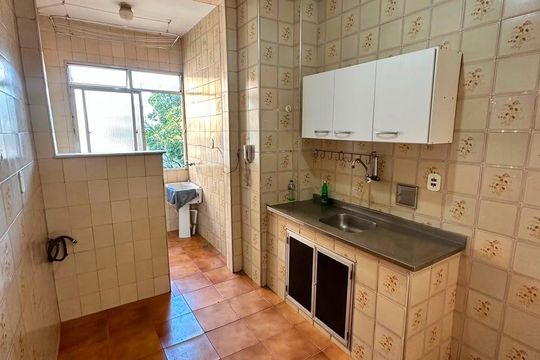 Cozinha de apartamento à venda com 1 quarto, 50m² em Freguesia (Ilha do Governador), Rio de Janeiro