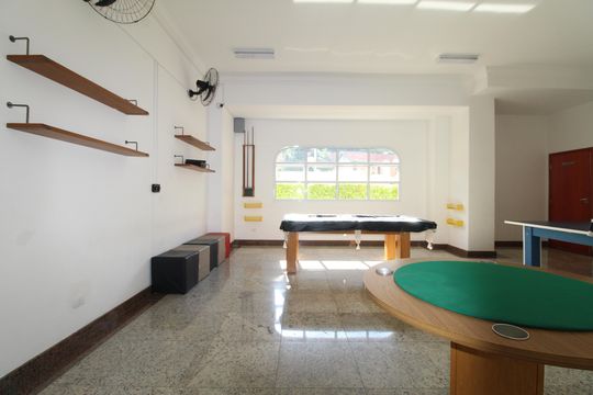 Área comum - Sala de Jogos de apartamento para alugar com 2 quartos, 81m² em Vila Ema, São José dos Campos