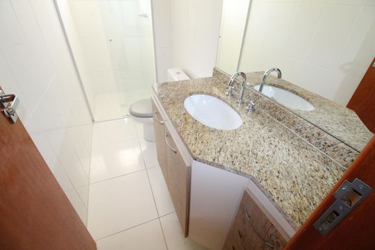 Banheiro de apartamento para alugar com 2 quartos, 81m² em Vila Ema, São José dos Campos