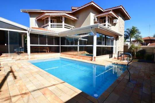 Piscina de casa à venda com 4 quartos, 330m² em Parque Alto Taquaral, Campinas