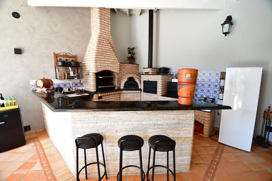 Varanda gourmet de casa à venda com 4 quartos, 330m² em Parque Alto Taquaral, Campinas