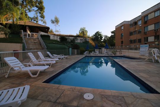 Área comum - Piscina de apartamento à venda com 3 quartos, 82m² em Pechincha, Rio de Janeiro