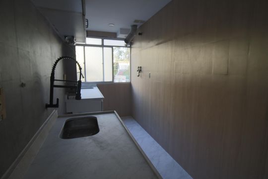 Cozinha de apartamento à venda com 3 quartos, 82m² em Pechincha, Rio de Janeiro