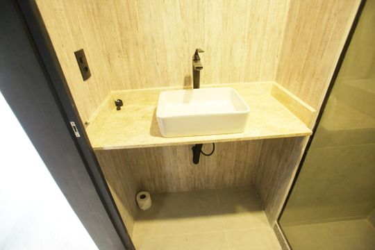Banheiro da Suíte de apartamento à venda com 3 quartos, 82m² em Pechincha, Rio de Janeiro