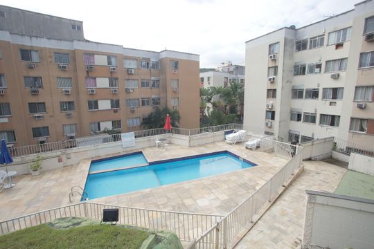 Área comum - Piscina de apartamento à venda com 3 quartos, 82m² em Pechincha, Rio de Janeiro
