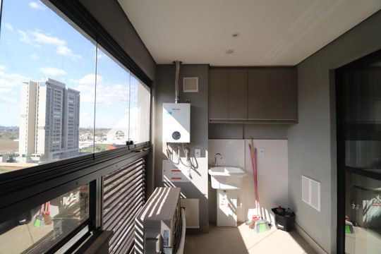 Varanda de apartamento para alugar com 3 quartos, 81m² em Jardim Sul, Uberlândia