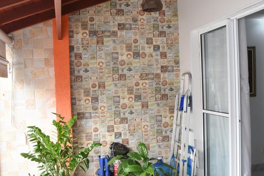 Área de Serviço de casa de condomínio à venda com 3 quartos, 87m² em Engordadouro, Jundiaí