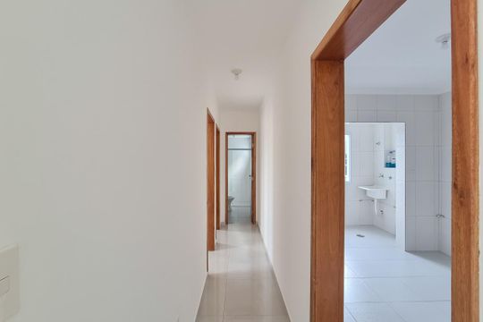 Corredor de apartamento para alugar com 2 quartos, 87m² em Assunção, São Bernardo do Campo