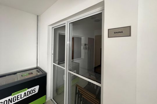 Área comum de apartamento para alugar com 2 quartos, 82m² em Boqueirão, Santos