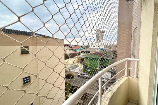 Varanda da Sala de apartamento à venda com 2 quartos, 71m² em Jardim Barbosa, Guarulhos
