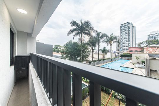 Varanda de apartamento à venda com 1 quarto, 31m² em Vila Congonhas, São Paulo