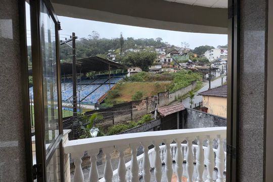 Varanda da Sala de apartamento para alugar com 3 quartos, 116m² em Quarteirão Ingelheim, Petrópolis
