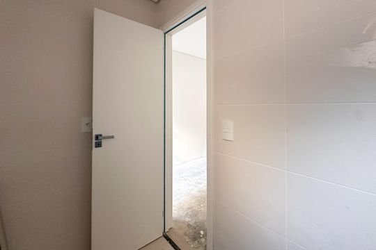 Banheiro da Suíte de apartamento à venda com 2 quartos, 83m² em Nova Petrópolis, São Bernardo do Campo