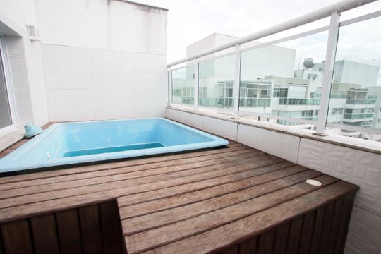 Piscina da cobertura de apartamento à venda com 3 quartos, 128m² em Pechincha, Rio de Janeiro
