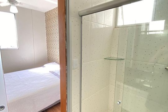 Suíte de apartamento para alugar com 3 quartos, 90m² em Castelo, Belo Horizonte