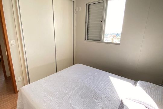 Suíte  de apartamento para alugar com 3 quartos, 90m² em Castelo, Belo Horizonte