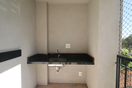 Sacada de apartamento para alugar com 1 quarto, 45m² em Vila do Golfe, Ribeirão Preto