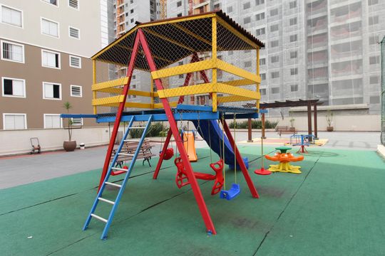 Área comum - Playground de apartamento para alugar com 2 quartos, 48m² em Conjunto Residencial Trinta E Um de Marco, São José dos Campos