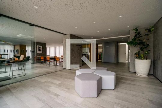 Área comum de kitnet/studio para alugar com 1 quarto, 34m² em Vila Gomes Cardim, São Paulo