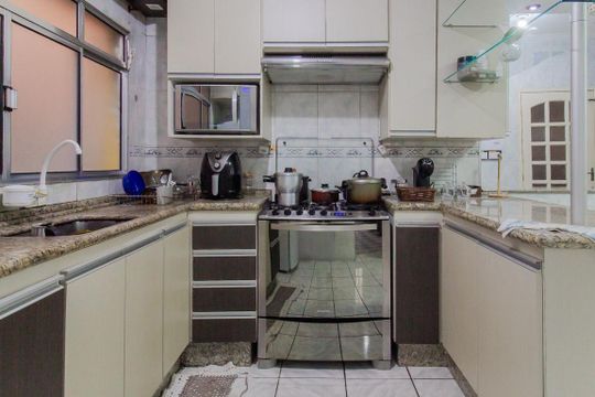 Cozinha de casa para alugar com 2 quartos, 100m² em Parque das Américas, Mauá