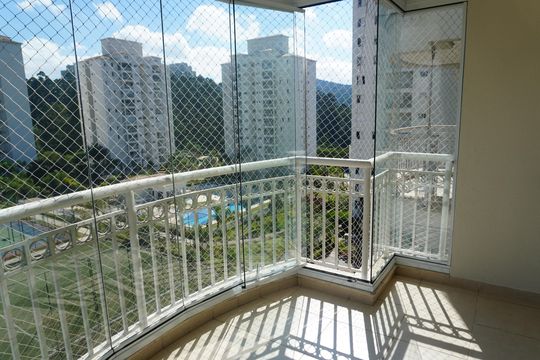 Sacada de apartamento para alugar com 1 quarto, 82m² em Tamboré, Santana de Parnaíba