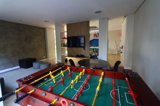 Área comum - Sala de jogos de apartamento para alugar com 3 quartos, 117m² em Cidade São Francisco, São Paulo