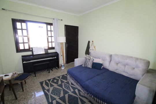 Sala de casa para alugar com 3 quartos, 135m² em Jardim das Industrias, São José dos Campos