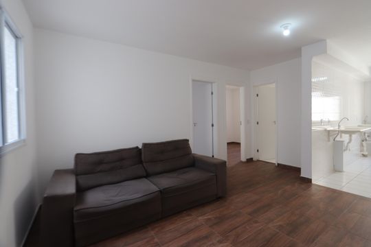 Sala de apartamento para alugar com 2 quartos, 49m² em Jardim da Laranjeira (zona Leste), São Paulo