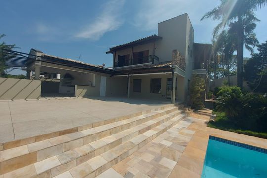 Piscina de casa para alugar com 5 quartos, 426m² em Jardim Santa Marcelina, Campinas