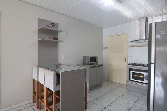 Cozinha - Armários de casa para alugar com 3 quartos, 145m² em Parque Olinda, Gravataí