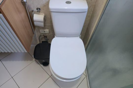 Banheiro Social de apartamento para alugar com 1 quarto, 42m² em Jardim Cocaia, Guarulhos