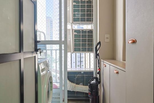 Área de Serviço de apartamento à venda com 3 quartos, 91m² em Vila Andrade, São Paulo