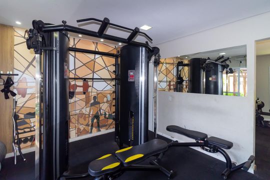 Área comum - Academia de apartamento à venda com 2 quartos, 56m² em Vila Prudente, São Paulo