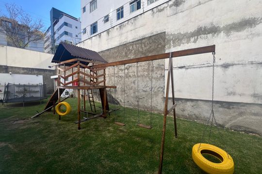 Área comum - Playground de apartamento para alugar com 3 quartos, 105m² em Castelo, Belo Horizonte