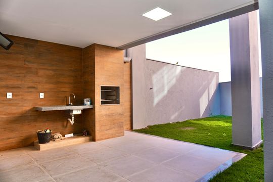 Área privativa - Casa 1 de casa à venda com 3 quartos, 163m² em Santa Cruz, Belo Horizonte