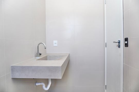 Banheiro Social - Casa 1 de casa à venda com 3 quartos, 163m² em Santa Cruz, Belo Horizonte