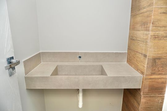 Lavabo 1- Casa 1 de casa à venda com 3 quartos, 163m² em Santa Cruz, Belo Horizonte