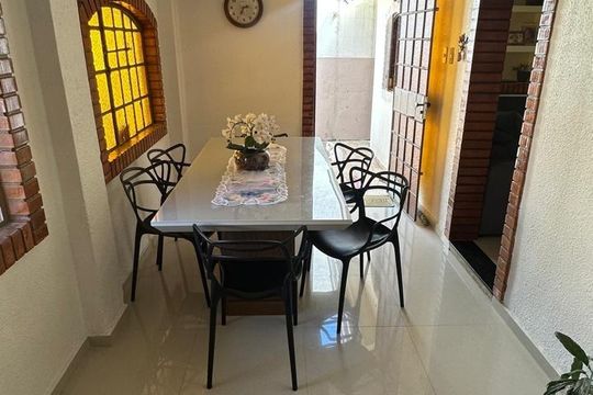 Sala de Jantar de casa de condomínio à venda com 3 quartos, 200m² em Santa Tereza, Porto Alegre