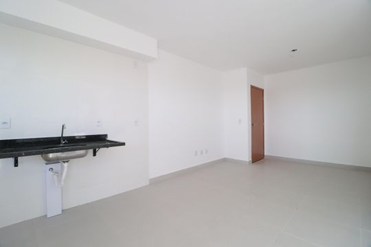 Sala de apartamento para alugar com 2 quartos, 58m² em Jardim Patricia, Uberlândia