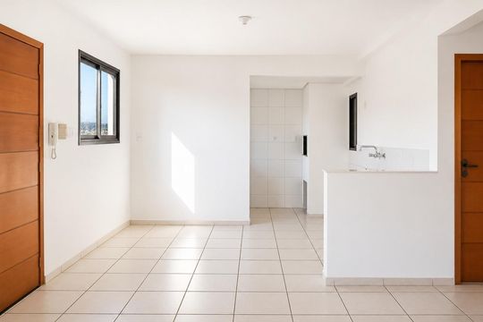 Sala de casa de condomínio para alugar com 3 quartos, 89m² em Dom Feliciano, Gravataí