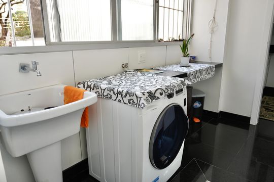 Área de Serviço de apartamento à venda com 4 quartos, 125m² em Sion, Belo Horizonte