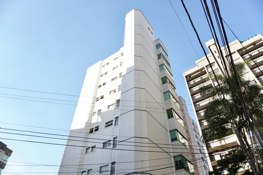 Fachada do Prédio de apartamento à venda com 4 quartos, 125m² em Sion, Belo Horizonte
