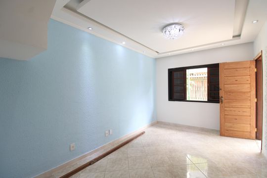 Sala de casa de condomínio à venda com 3 quartos, 192m² em Pechincha, Rio de Janeiro