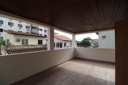 Terraço  de casa de condomínio à venda com 3 quartos, 192m² em Pechincha, Rio de Janeiro
