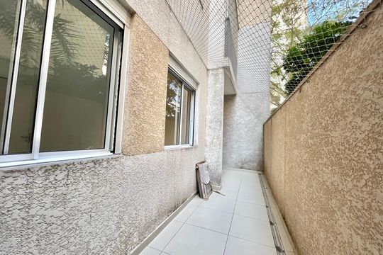 Varanda da sala de apartamento à venda com 2 quartos, 48m² em Jabaquara, São Paulo