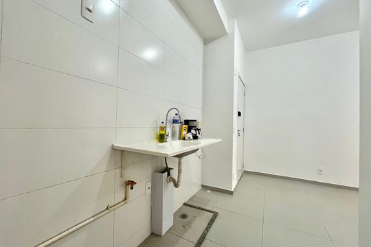 Cozinha de apartamento à venda com 2 quartos, 48m² em Jabaquara, São Paulo