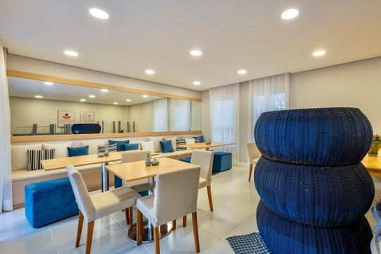 Área comum - Salão de festas de apartamento à venda com 2 quartos, 48m² em Jabaquara, São Paulo