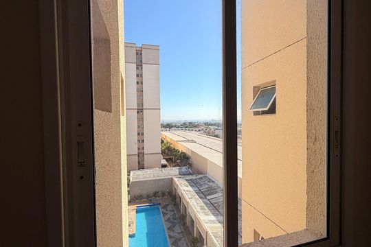 Vista do Quarto 1 de apartamento para alugar com 3 quartos, 74m² em Setor Faicalville, Goiânia
