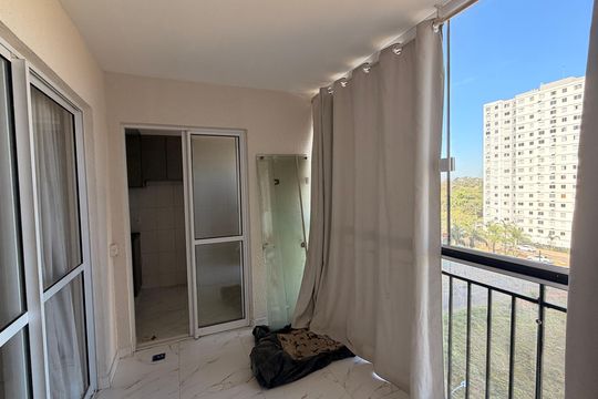Sacada de apartamento para alugar com 3 quartos, 74m² em Setor Faicalville, Goiânia